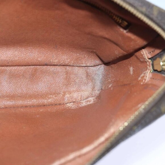 LOUIS VUITTON Monogram Marly Dragonne GM Clutch Bag M51825 LV Auth - Picture 14 of 16